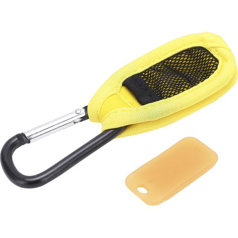 Pinces anti-moustiques aux huiles essentielles naturelles, portables, pour l'été en extérieur, jaune (1/5)