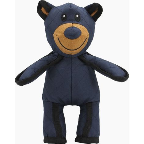 Jouet pour chien bleu, 1 pièce, en tissu Oxford, grand jouet en peluche, émet des sons, convient pour la mastication et la poussée dentaire. (1/5)