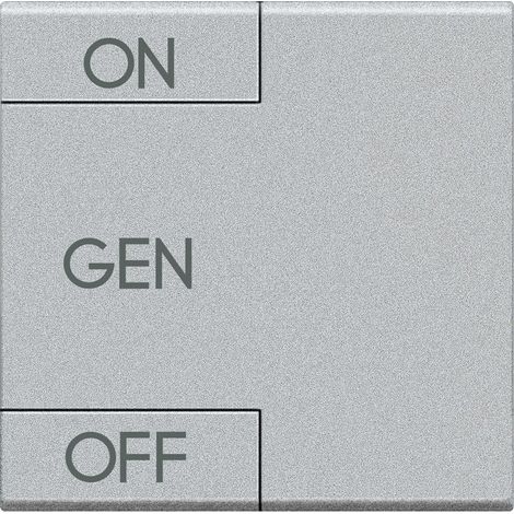 Manette Livinglight MyHOME BUS symbole ON/OFF/GEN 2 modules tech BTICINO NT4911M2AFN (1/2)