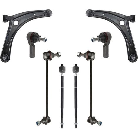 KIT BRACCIO OSCILLANTE 8 PEZZI COMPATIBILE CON CITROËN C4 AIRCROSS 1.8 HDi 150 04.2012 - / Kit Sospensione Completo OE/OEM / Bracci Oscillanti + Testine Sterzo / Sostituzione Diretta OEM