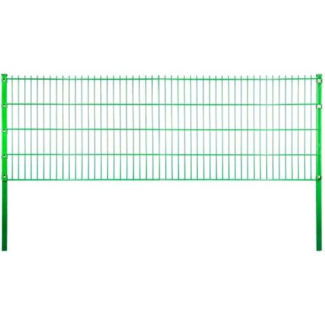 COMO Doppelstab RAL 6005 grün 2500 x 2030 mm, Stäbe 6/5/6 mm