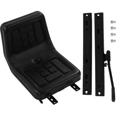 Siège pour engin de chantier, tracteur, chariot élévateur, revêtement PU confortable et résistant à l’usure, kit complet (1/5)