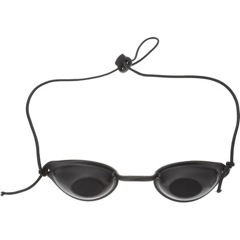 Protective Goggles Safety Glasses for IPL UV and Infrared Phototherapy Patients (Black) (1/5)