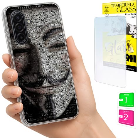 Custodia per Samsung Galaxy A17 5G, cover fotografica, cover posteriore + vetro 9H (1/5)