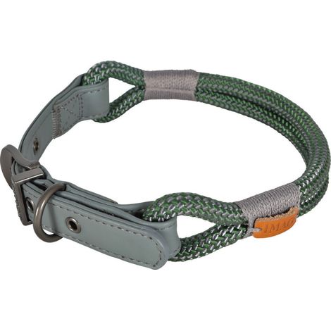 Collier IMAO 50 cm x 9 mm Hyde park kaki pour chien - zolux (1/3)