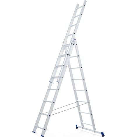 Werner Mehrzweckleiter 3x8 Sprossen (1/4)