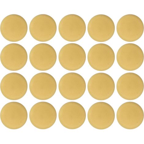 20x Cache vis capuchon torx T25 Protection Bouchon Recouvrement Meuble, pin