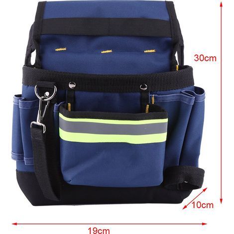 Ceinture Porte-Outils Électricien, Poche Organisatrice de Travail Pratique avec Sangle (1/5)