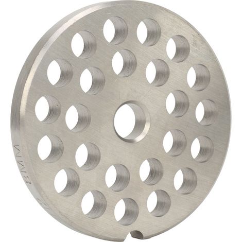 Disco de repuesto de acero inoxidable, tamaño 12, cuchilla redonda de 8 mm para picadora de carne, accesorio de corte (1/5)