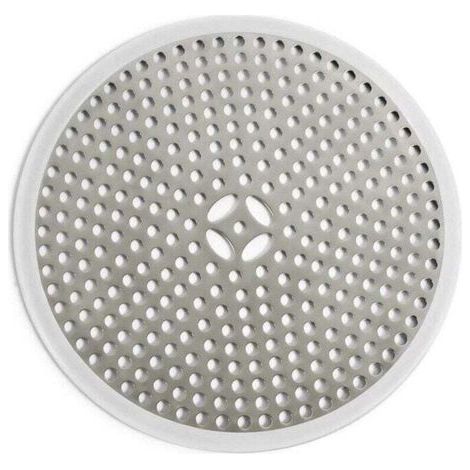 Duschablauf, XU, Haarfilter, Duschablaufsieb, Haarfänger für Duschabflüsse, Waschbeckenablaufabdeckung, Haarfänger für Duschabflüsse – Silber –