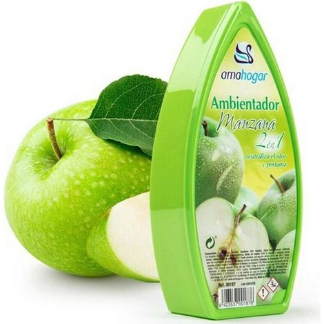 TRADE SHOP - Set 12 Deodoranti Gel Profumo Ambiente Assorbi Odori Fragranza Mela - (1/2)