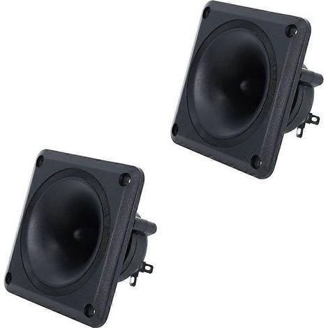 Haut-parleurs piézoélectriques 85x85 mm, tweeters, céramique, lot de 2. (1/4)