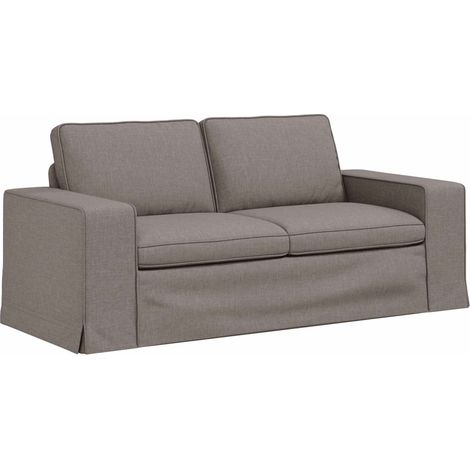 Canapé Taupe 182 x 80 x 82 cm tissu (1/5)