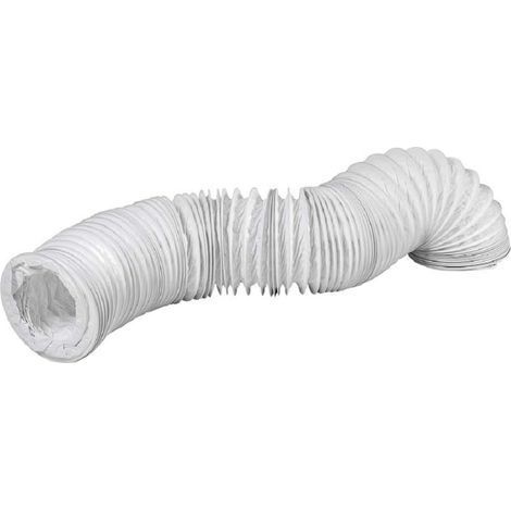 1 Conduit d'air Flexible 80mm PVC Longueur 3m Armature Acier pour Hotte Sèche-linge Ventilation (1/2)