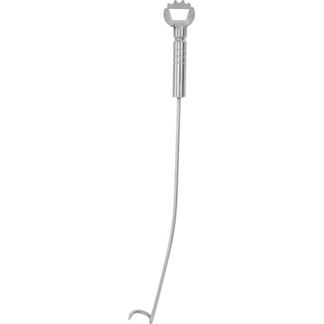 Schneider Wendeklaue PLUS Linkshänder Edelstahl mit Edelstahlgriff Wendehaken/Flaschenöffner (1/5)