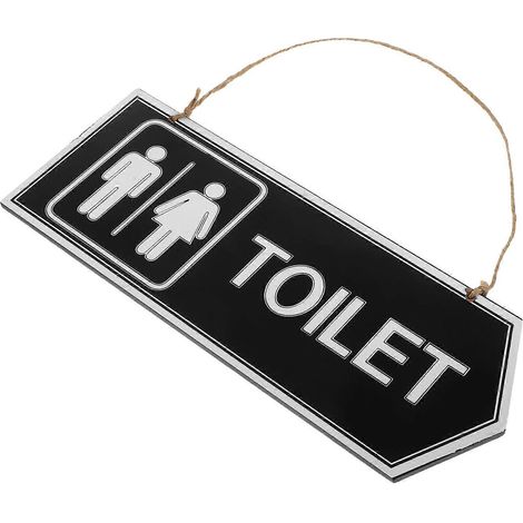 Panneaux de salle de bain en bois double face, adaptés aux toilettes, ensemble de 5 pièces (1/5)