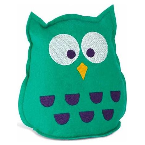 Maximex Raumentfeuchter Eule, wiederverwendbar, Türkis, Polyester türkis, Bentonit (1/5)