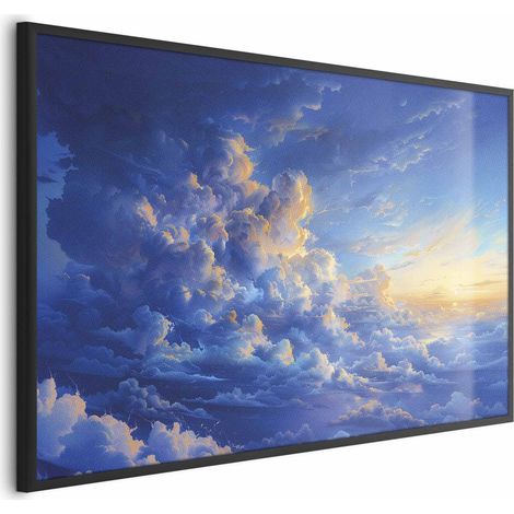 Póster - Cuando el cielo se convierte en un lienzo: La obra de arte de la naturaleza en las nubes (1/4)
