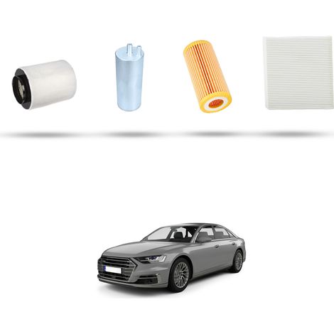 Kit Tagliando 4 filtri compatibile con Audi A8 (4N) 50 TDI 210kw dal 2017 (1/5)