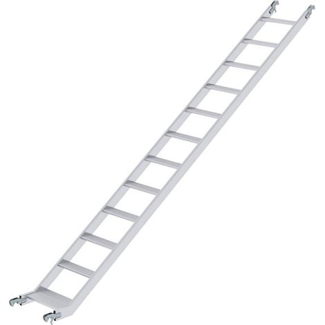 Günzburger Steigtechnik Escalier incliné pour échafaudage à marches Longueur d'échafaudage 3 m - 027966 (1/2)