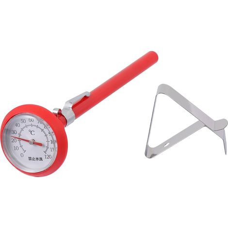 1 ensemble Thermomètre de Cuisine Pratique avec Clip Inoxydable (1/5)
