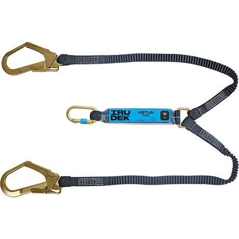 Absorbeur d'énergie avec corde de sécurité pour harnais Irudek ABE 363
