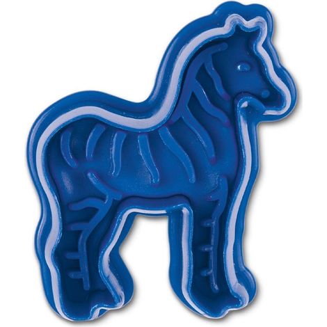 Cortapastas cebra Städter 6 cm azul (1/2)