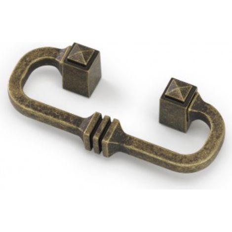 Poignée Swing 6241 - talla Bronze rustique. 120x44x24mm. Entraxe 64mm.
