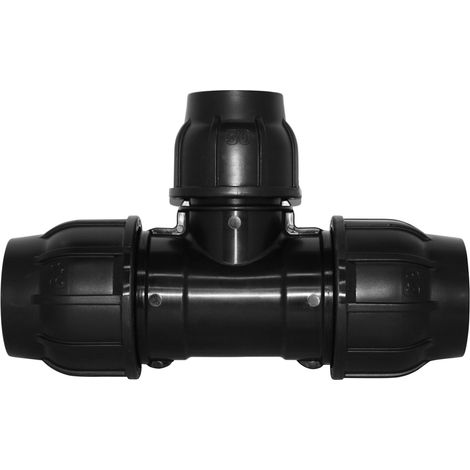 Gebo-Plast Klemmverbinder T-Stück reduziert Ø 40 x 32 x 40 mm - DN 32x25 (1/2)