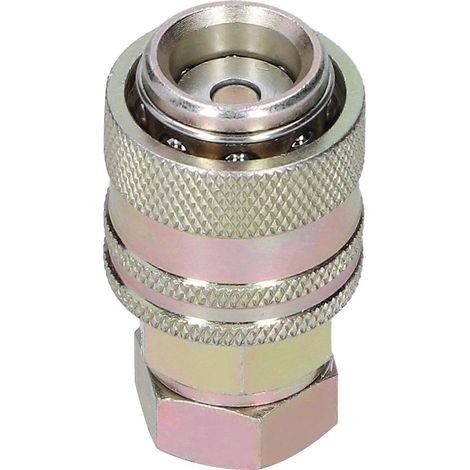 Hydraulischer Prüfadapter, Schnellkupplung, weiblicher Druckmessanschluss PT/PPT G1/8 Zoll