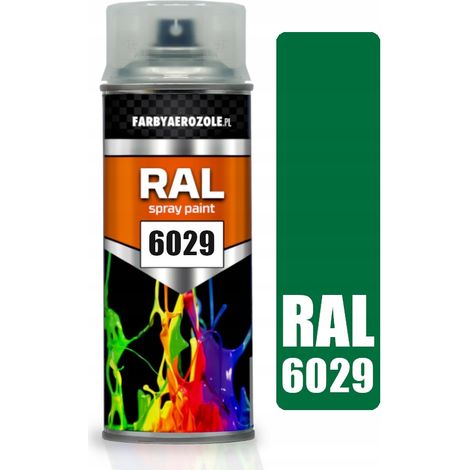 Acryl-Sprühlack RAL 6029 Mintgrün glänzend 400 ml (1/2)