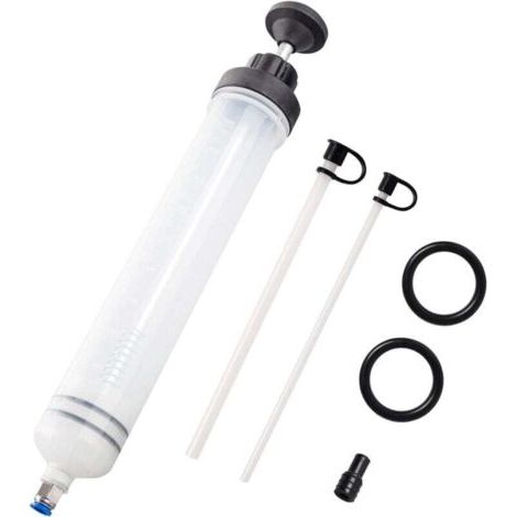 Pair Ölspritze, Ölsaugspritze – 500-cm³-Transferpumpe, Ölsaugpumpe, Absauggerät für Getriebeöl, Bremsflüssigkeit und Frostschutzmittel – Handpumpen-Transferwerkzeug