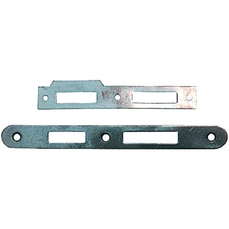 Contropiastra Per Serratura 'Patent' B.T. Bronzato - Interasse 90 Mm