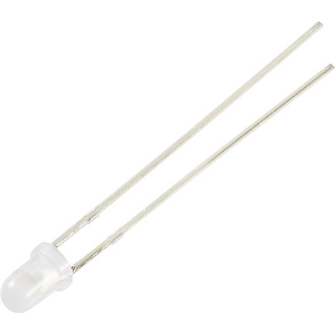 TRU COMPONENTS LED bedrahtet Weiß Rund 3 mm 1560 mcd 30 ° 12 mA 5 V (1/3)