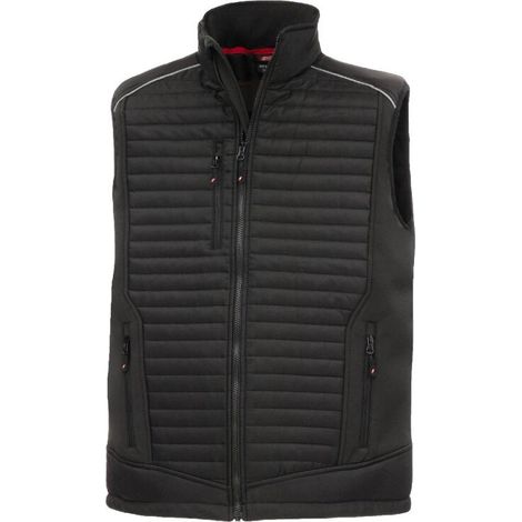 Softshellweste NITRAS 7660 MOTION TEX PLUS schwarz Gr.L (1/2)
