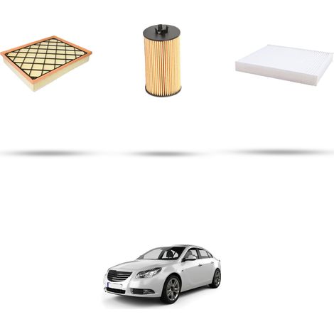 Kit tagliando 3 filtri compatibile con Opel Insigna 1.8 103kw Dal 2008 (1/4)