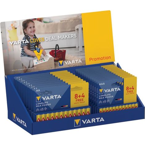 Varta Piles Longlife Power Aa/aaa Multipack Performance Et Durabilité Inégalées - Varta