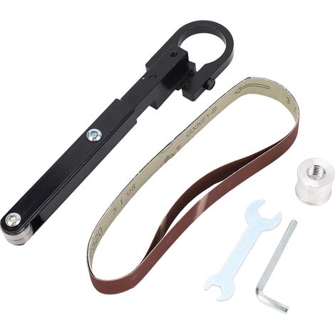 Kit adaptateur pour convertir une ponceuse à bande en meuleuse, accessoire pour meuleuses d'angle type M10 M14 (100 mm). (1/5)