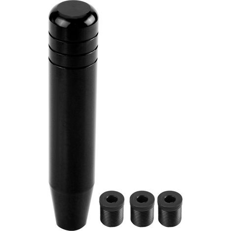 Levier de vitesses universel aluminium 18cm – noir pour boîte manuelle (1/5)