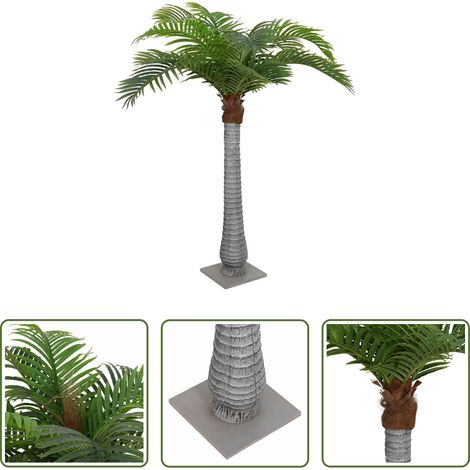 vidaXL Palme im Wohnzimmer -  Palme Künstlich 15 Blätter 200 cm Grün (1/5)