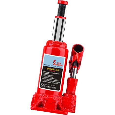 Auto-Flaschenheber, vertikale Verwendung, multifunktional, langlebig, platzsparend, erhöhte Sicherheit, hydraulisch für 5-Tonnen-Fahrzeuge. (1/5)