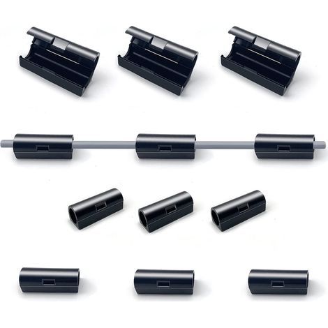 40 Pièces Clips CâBle Organisateur Auto-AdhéSifs, Clips Pour Organisateurs De CâBles, Supports Gestion CâBles Clips Rangement De CâBles, Pour Bureau Et Maison (02 Large) (1/5)
