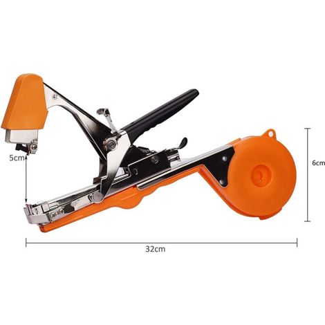 Pince à Lier pour Vigne, Machine À Taper Nouer Branches, pour Tomates Vignobles Arbres Fruitiers Légumes Fleurs Plantes, Outil de Jardinage À Attacher Branche - Tying Tape Tool (1/3)