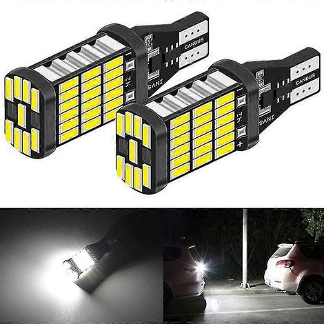 2 ampoules LED Canbus T16 T15 921 W16w pour feux de recul de voiture (1/5)