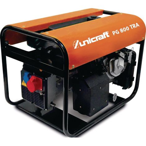Groupe électrogène PG 800 TRA 3.7/5.6 kW Benzin UNICRAFT