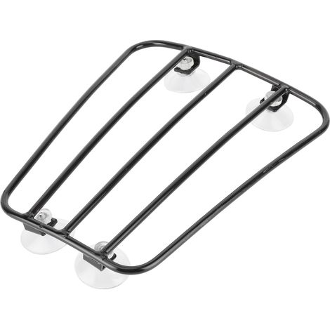 Support de réservoir de carburant pour moto, porte-bagages universel de Style rétro, support noir (1/5)