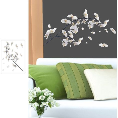 Autocollant Mural Orchidées