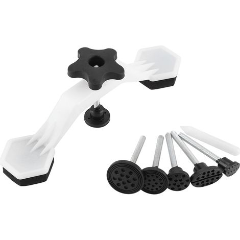 Outil de débosselage sans peinture pour carrosserie de réfrigérateur (type pont) et kit de languettes de traction (1/5)