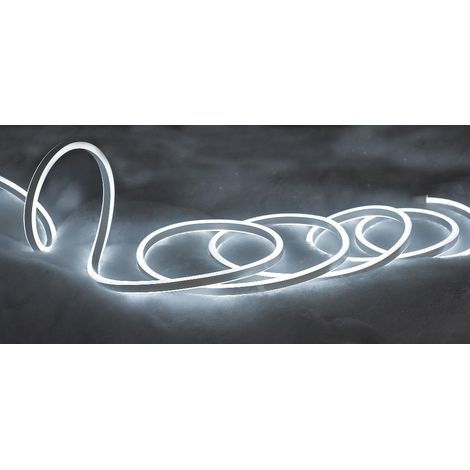 Tubo Luminoso Neon Luci di Natale da Esterno e Interno 720 Led Bianco 6 Metri (1/2)