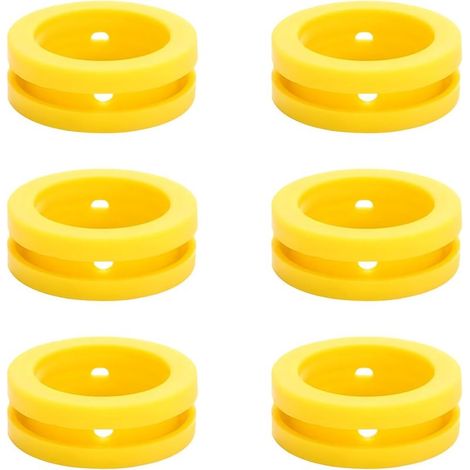 6-piece set of CO2 adapter seals for SodaStream Terra/Art/Duo, high-quality replacement seals, seals for Art CO2 filling devices for sparkling water (1/5)